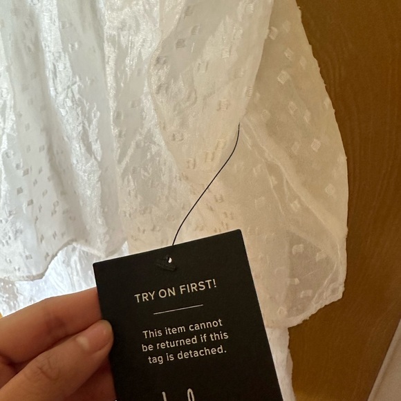 LuLus White Tie Strap Dot Bustier Midi Dress - Picture 5 of 7